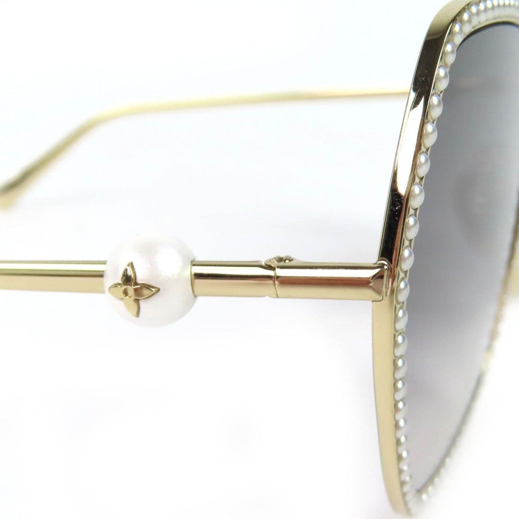 Louis Vuitton 948 Lvpearl Sunglasses Eyewear Gold — view 8