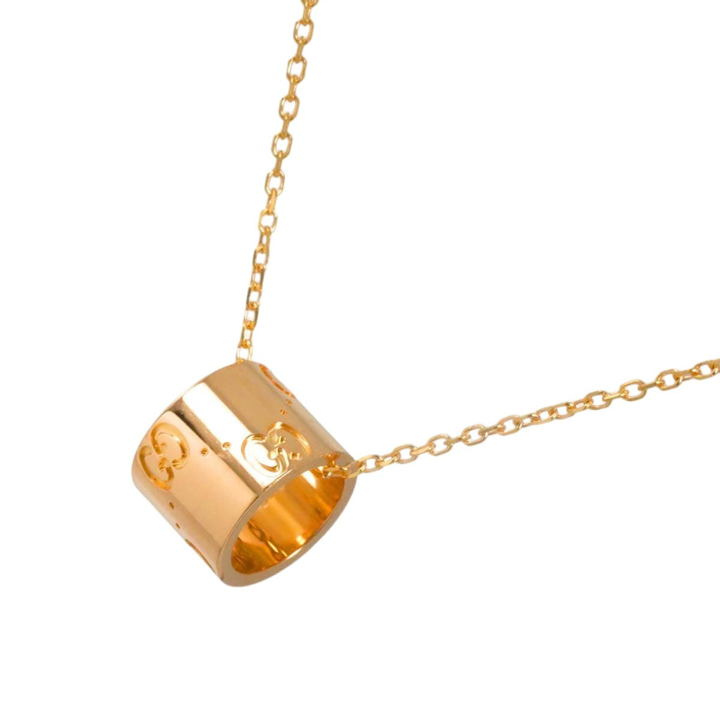 Gucci Icon Necklace 40 18k PG Pink Gold