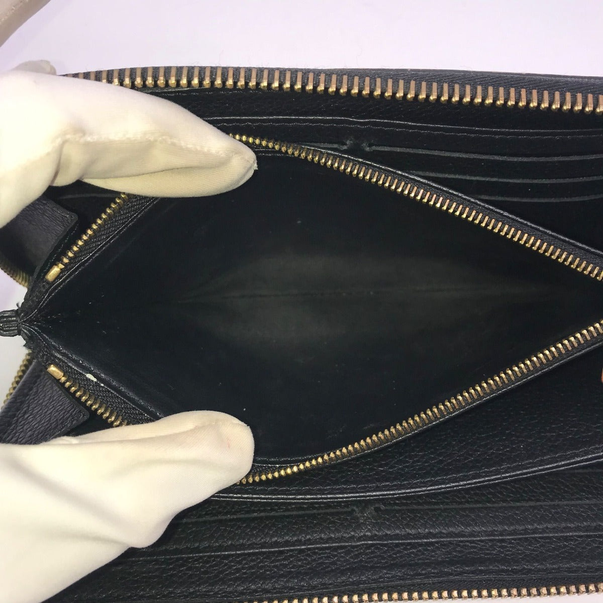 Louis Vuitton Empreinte Crafty Zippy Wallet Bicolor Price Negotiation Welcome — view 6