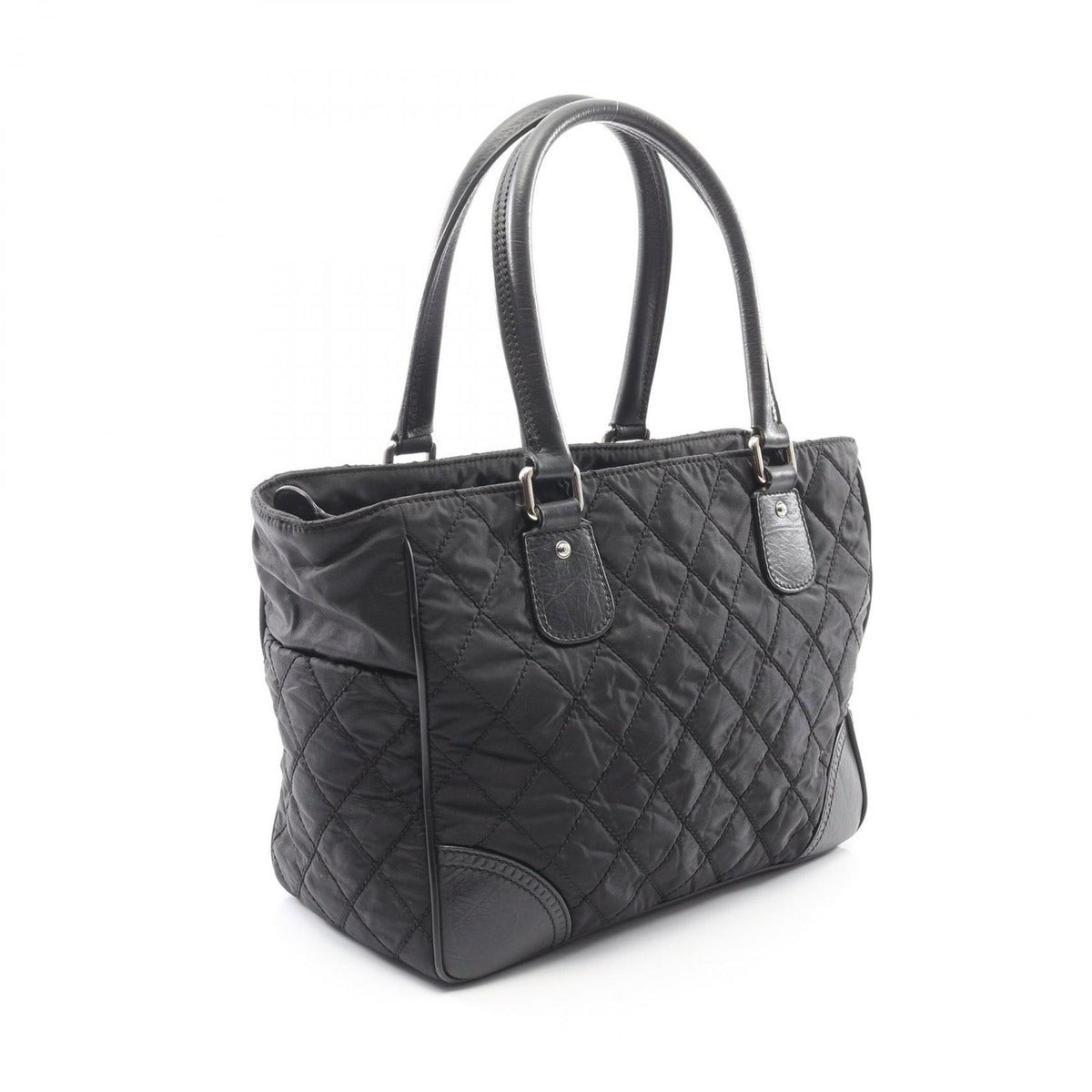 Chanel Tote Paris New York Klein Black Nylon Leather — view 2