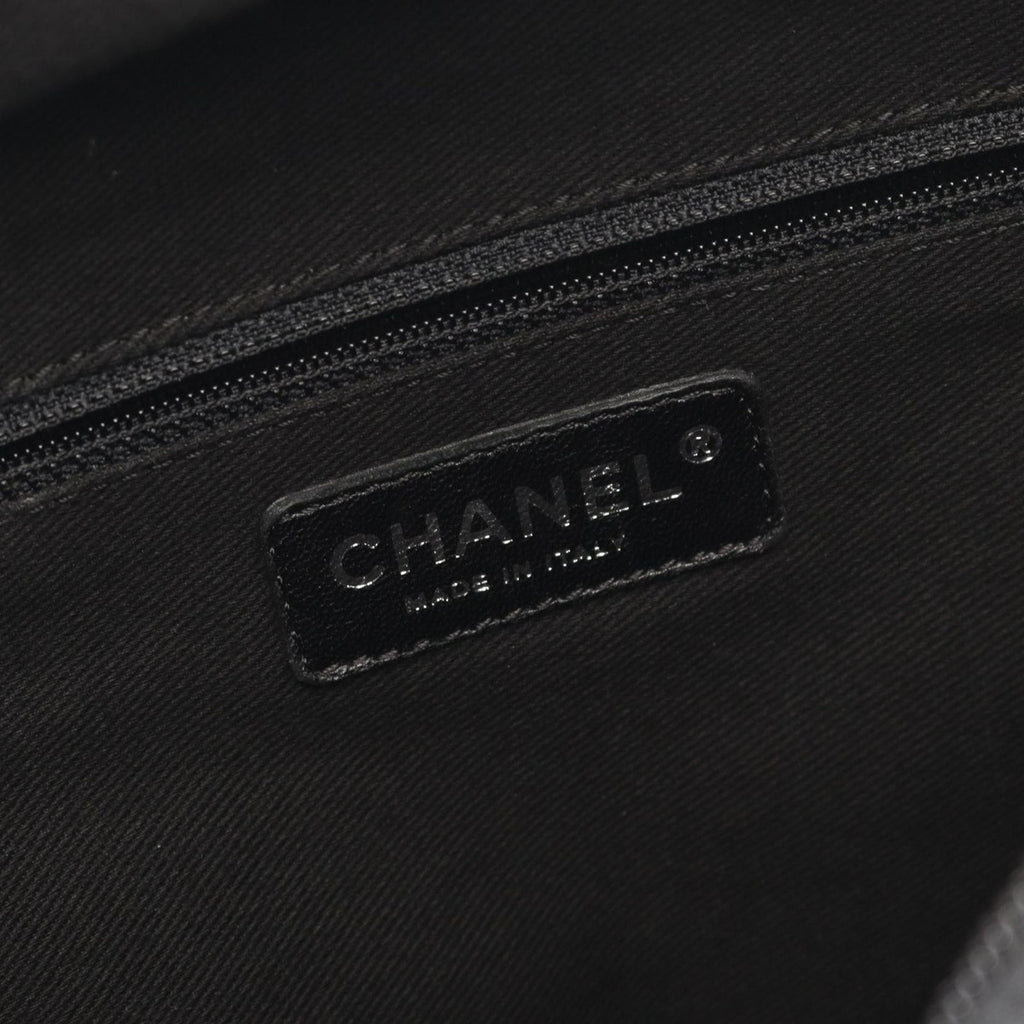 Chanel Tote Paris New York Klein Black Nylon Leather — view 4