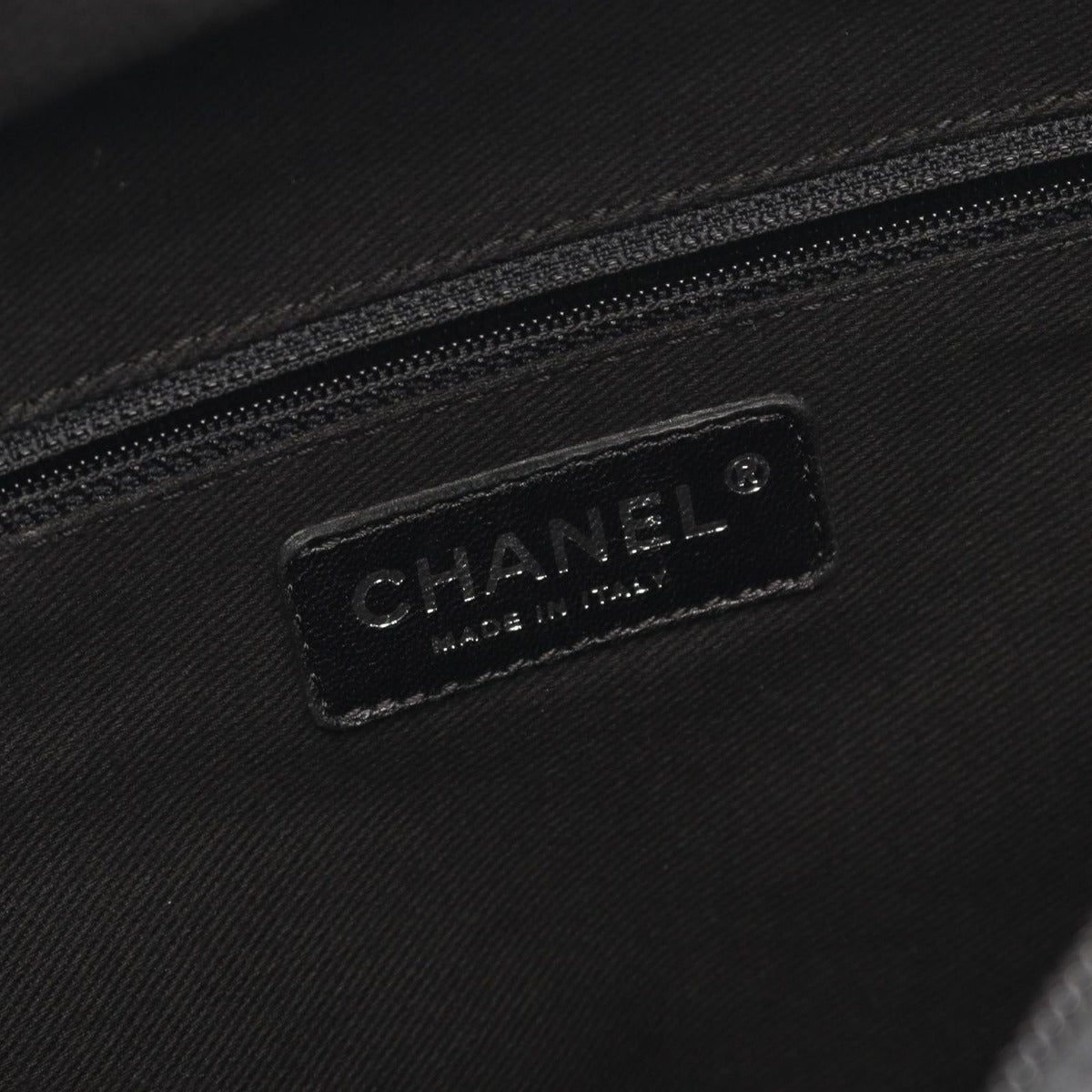 Chanel Tote Paris New York Klein Black Nylon Leather — view 4