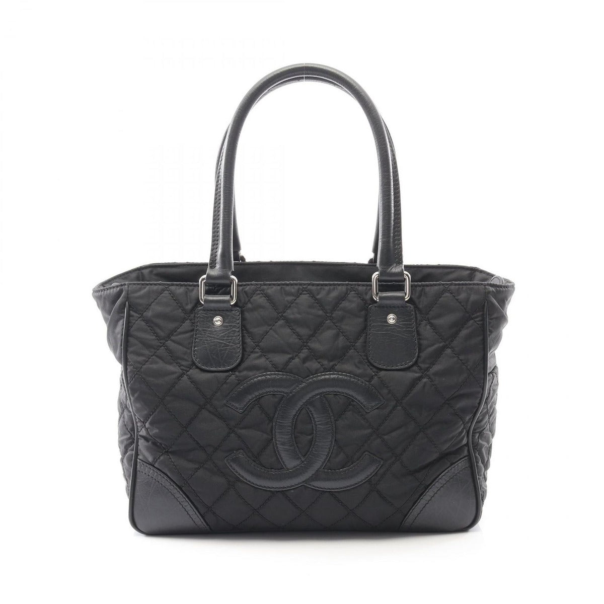 Chanel Tote Paris New York Klein Black Nylon Leather
