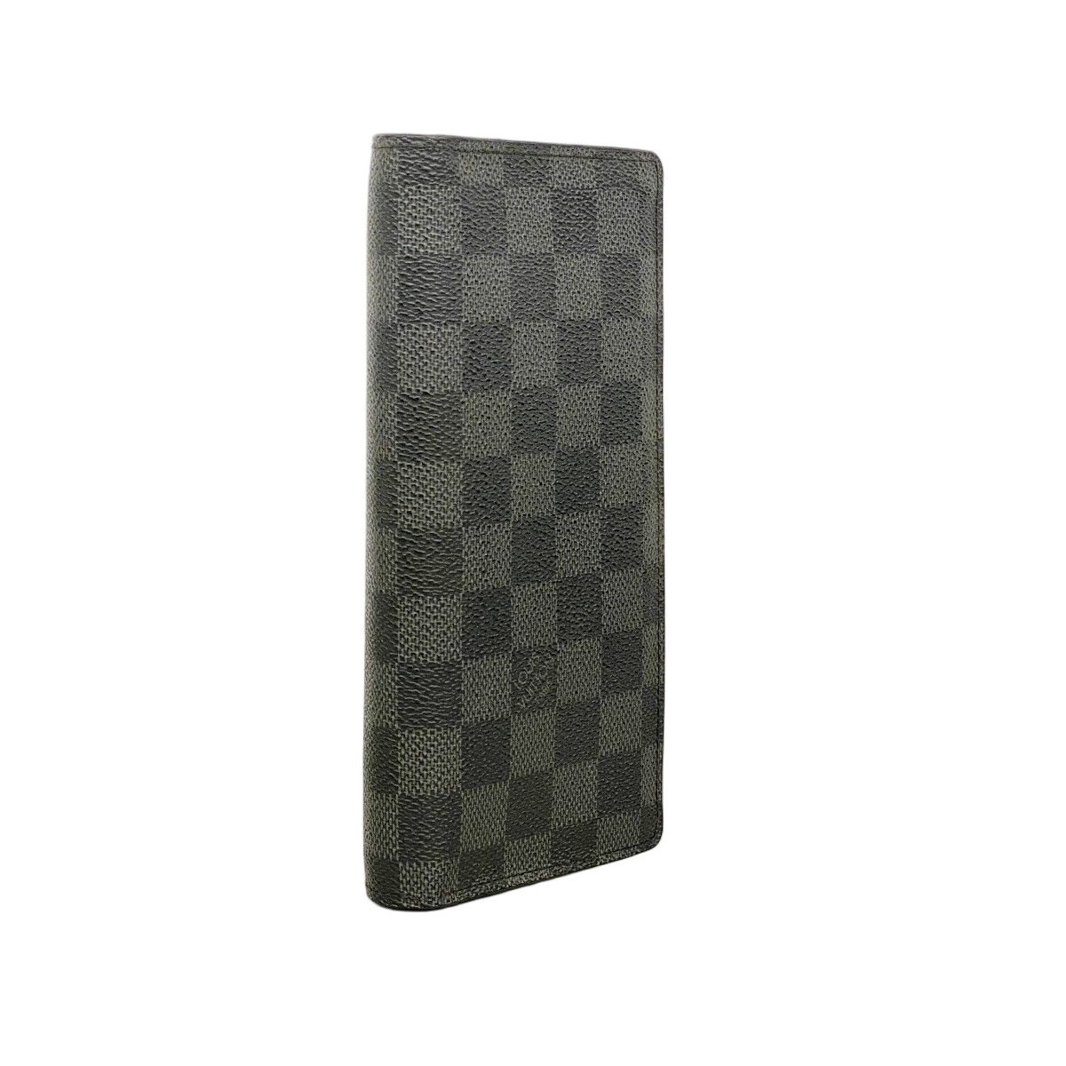 Louis Vuitton Wallet Damier Graphite Portefeuille Brazza Black — view 2