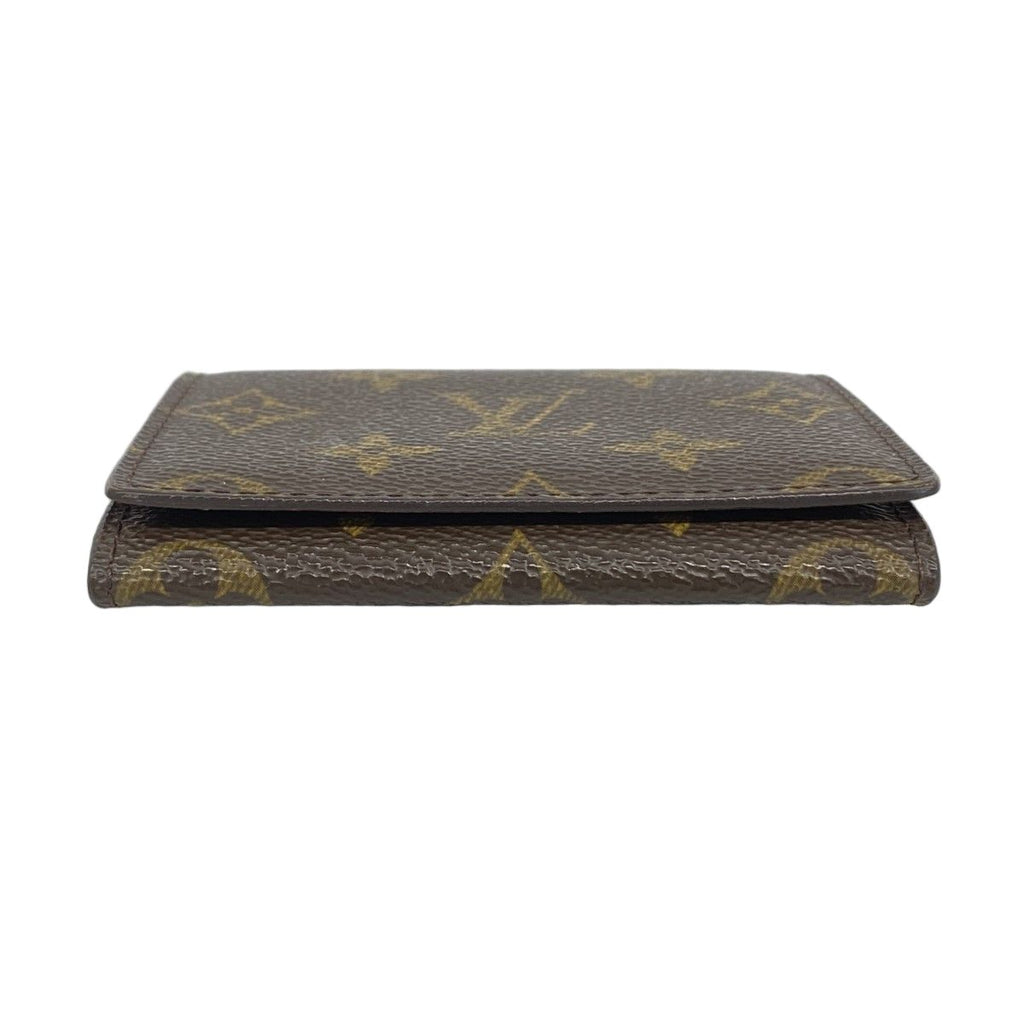 Louis Vuitton Card Case Monogram Envelope Business Holder Brown — view 2