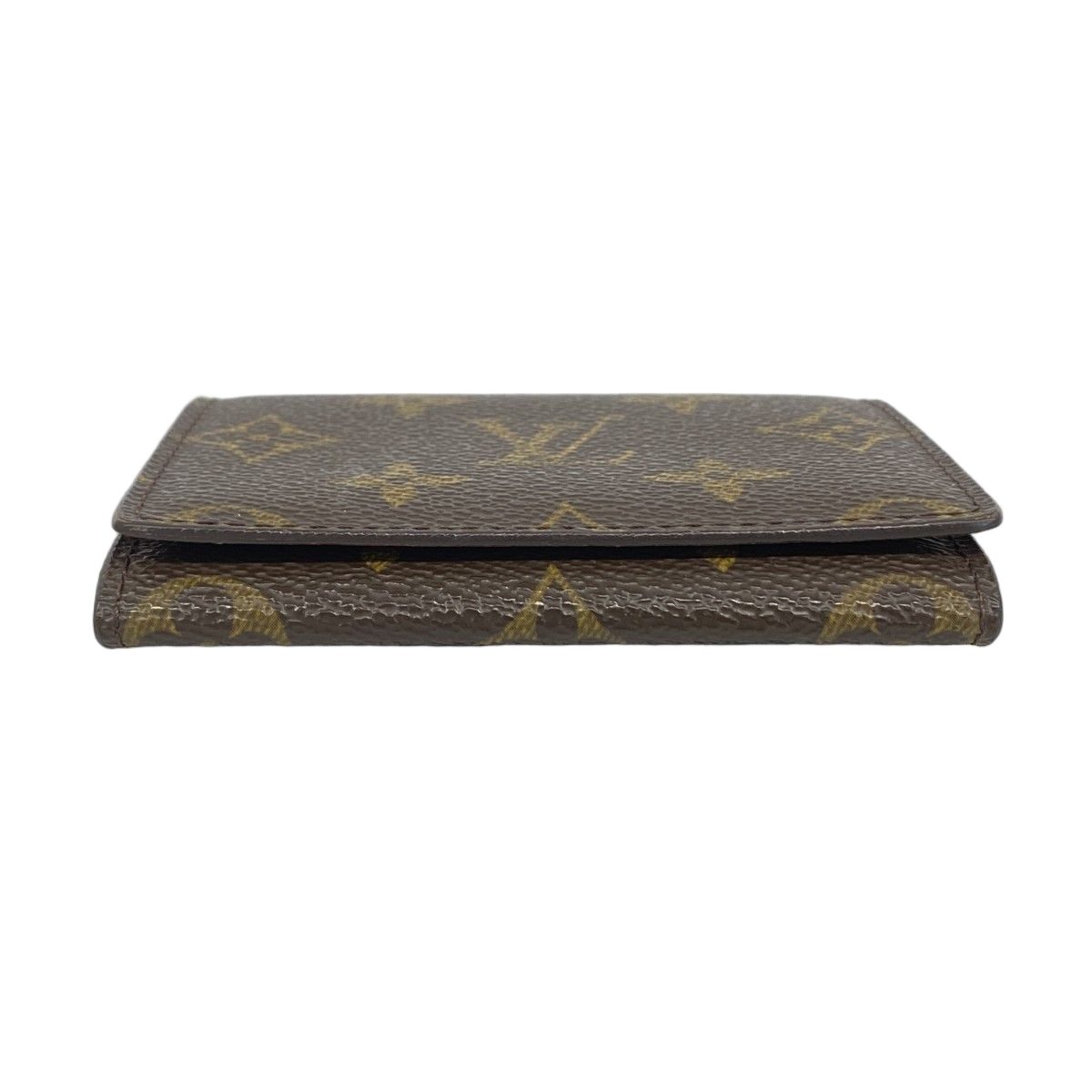 Louis Vuitton Card Case Monogram Envelope Business Holder Brown — view 2