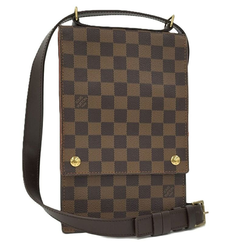 Louis Vuitton Portobello Shoulder Bag Damier Ebene