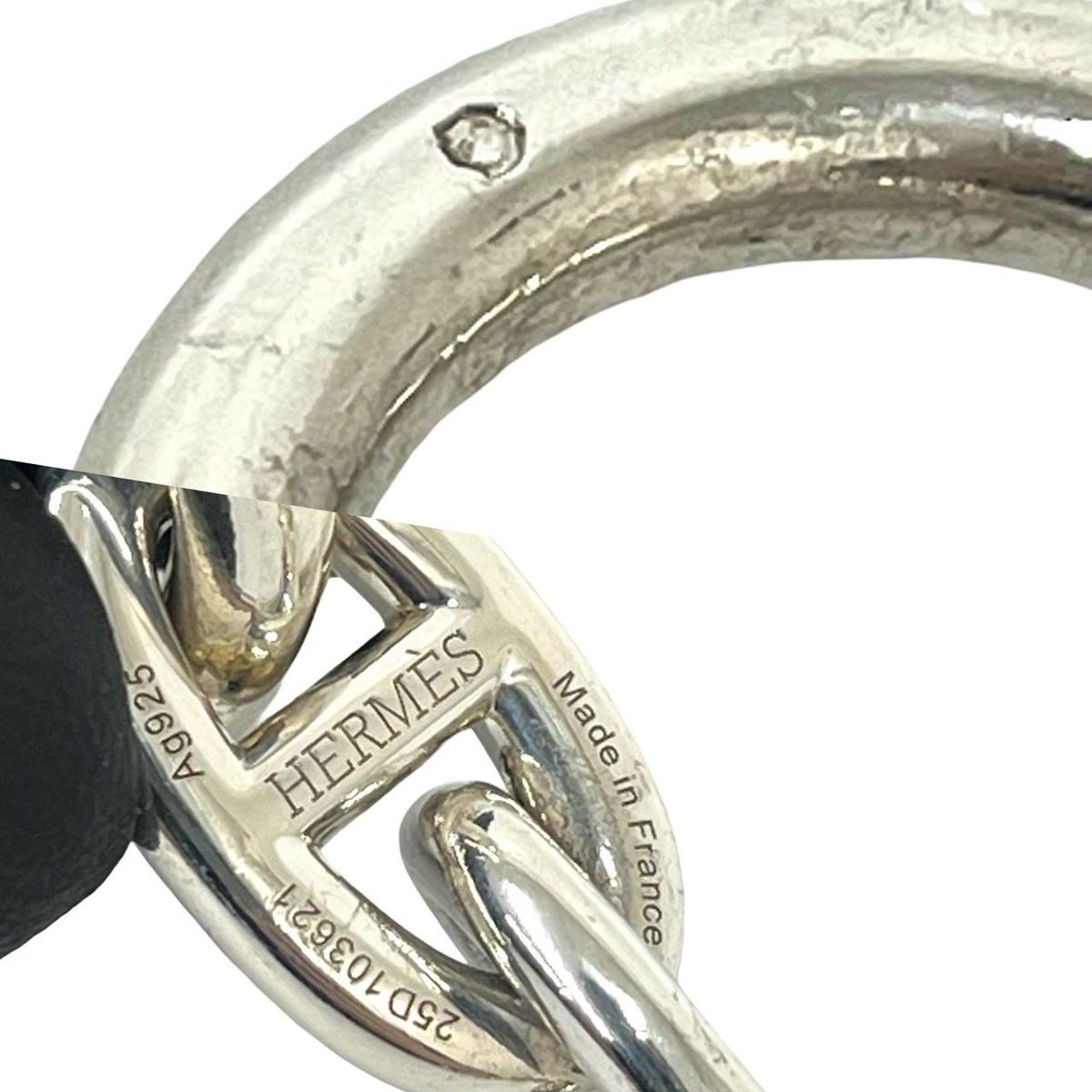 Hermes Chaine D'ancre PM 18 Links Martin Margiela Era Chain Bracelet — view 3