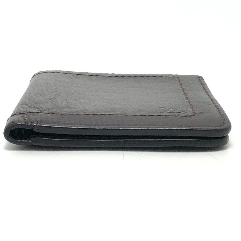 Louis Vuitton Bifold Wallet Leather Cafe — view 3