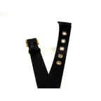 Dior Quake Leather Gold Belt Black — view 3