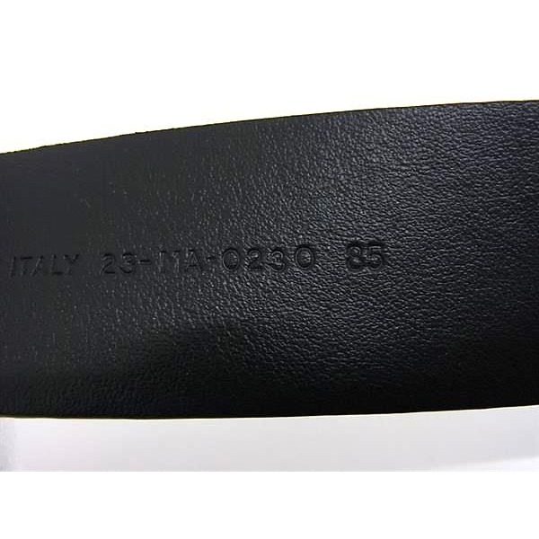 Dior Quake Leather Gold Belt Black — view 4