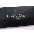 Dior Quake Leather Gold Belt Black — view 5