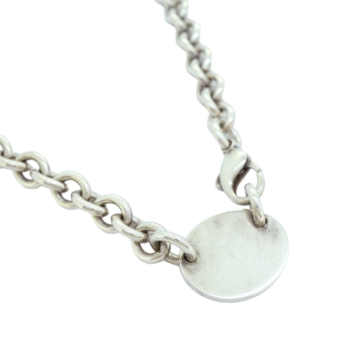 Tiffany & Co Necklace Return to Oval Silver — view 2