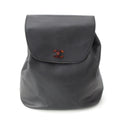 Chanel Leather CC Logo Tortie Shell Turnlock Backpack Black