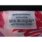 Hermes Reil Dete Twilly Silk Ribbon Scarf Pink Multicolor — view 3