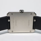 Chanel Boyfriend H6586 Black Diamond Bezel SS Leather Quartz — view 8