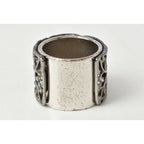 Chanel Ring Coco Rings Rhinestone Pearl Gunmetal Size 13 — view 3
