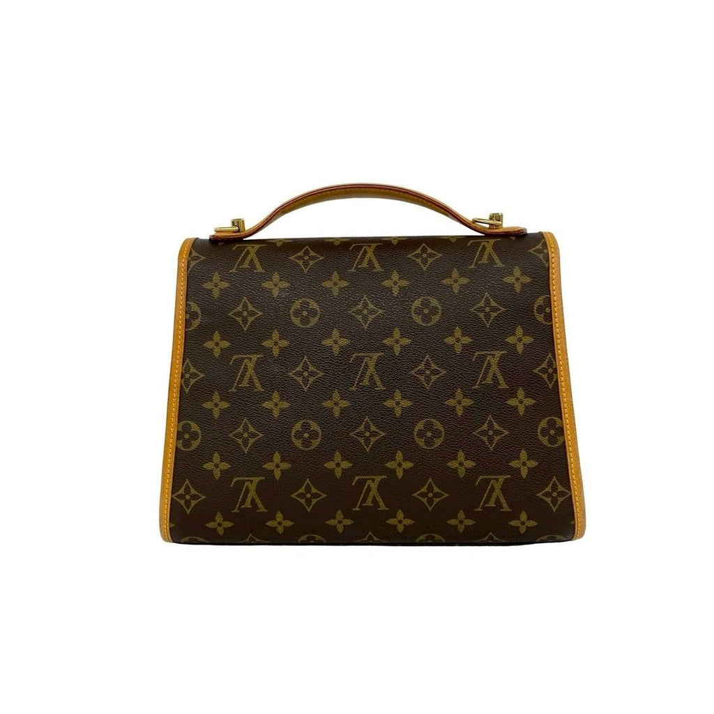 Louis Vuitton Vintage Bel Air Monogram Leather 2-Way Shoulder Bag Brown — view 3