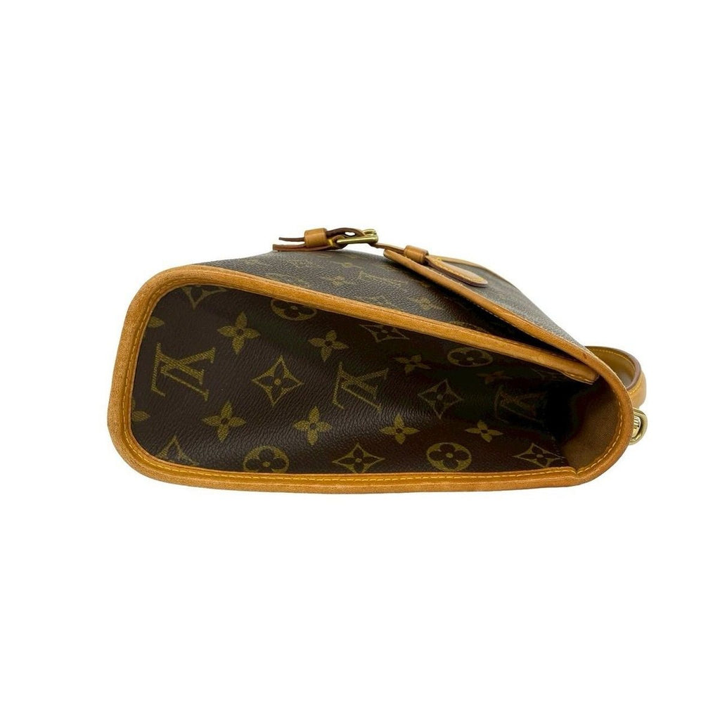 Louis Vuitton Vintage Bel Air Monogram Leather 2-Way Shoulder Bag Brown — view 6