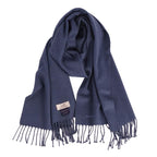 Hermes Scarf Shawl 100% Cashmere Fringe — view 3
