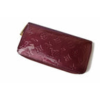Louis Vuitton Wallet Round Zipper Vernis Rouge Fauviste — view 3