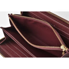 Louis Vuitton Wallet Round Zipper Vernis Rouge Fauviste — view 6