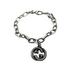 Gucci Interlocking Silver Bracelet