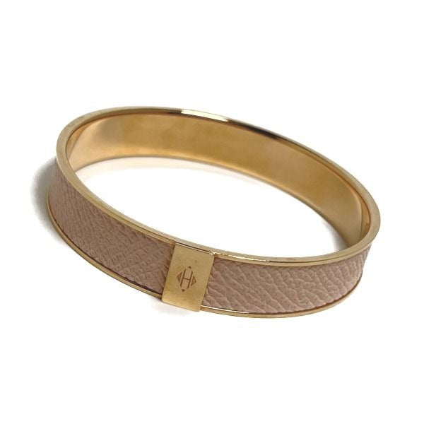 Hermes Leather Bracelet GP Bangle — view 2