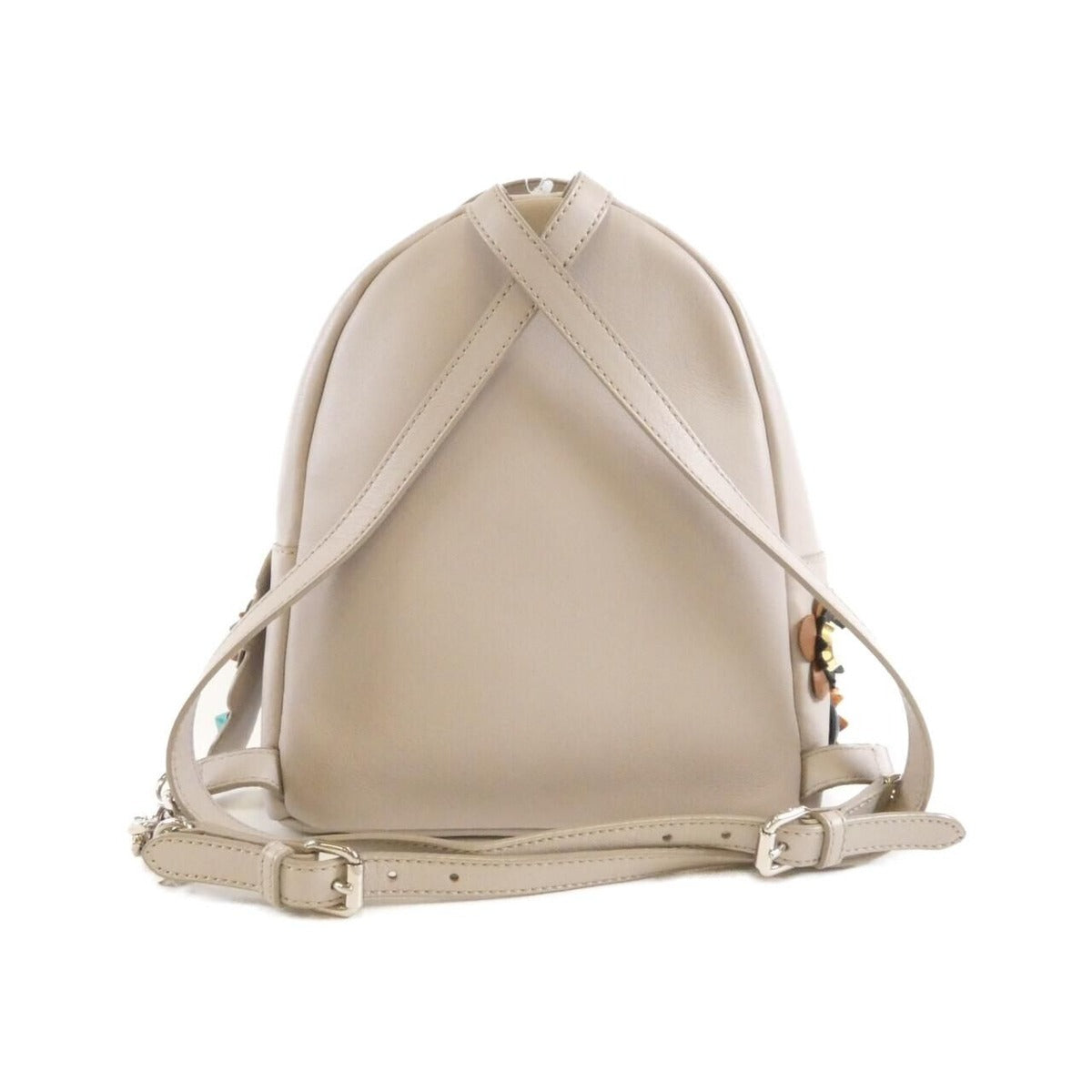 Fendi Oyu Backpack Leather Silver — view 2