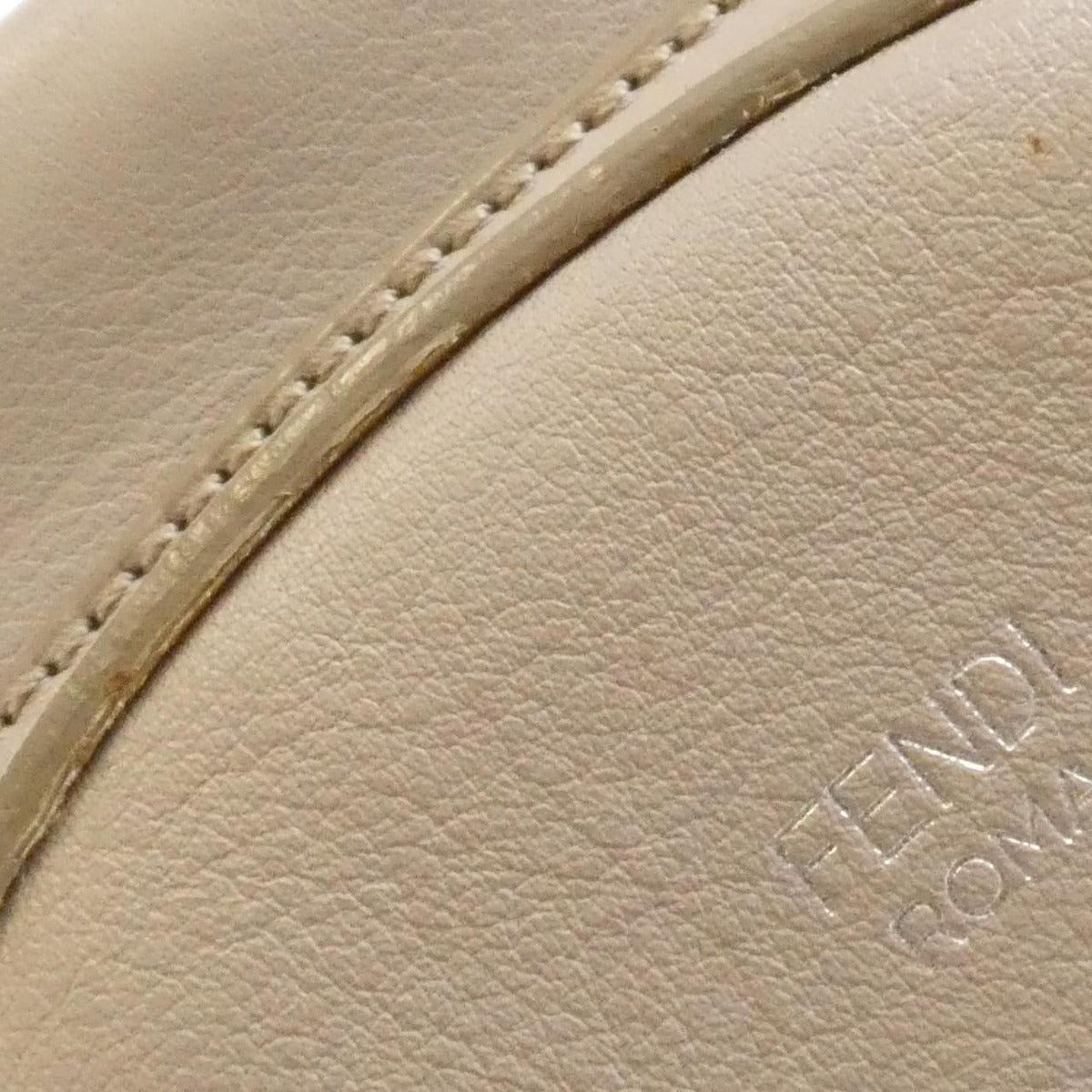 Fendi Oyu Backpack Leather Silver — view 5