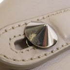 Fendi Oyu Backpack Leather Silver — view 6