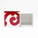 Hermes Small Box Gadalquivir White Red Pottery Accessories — view 6