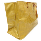 Louis Vuitton Tote Vernis Reed GM Beige — view 2