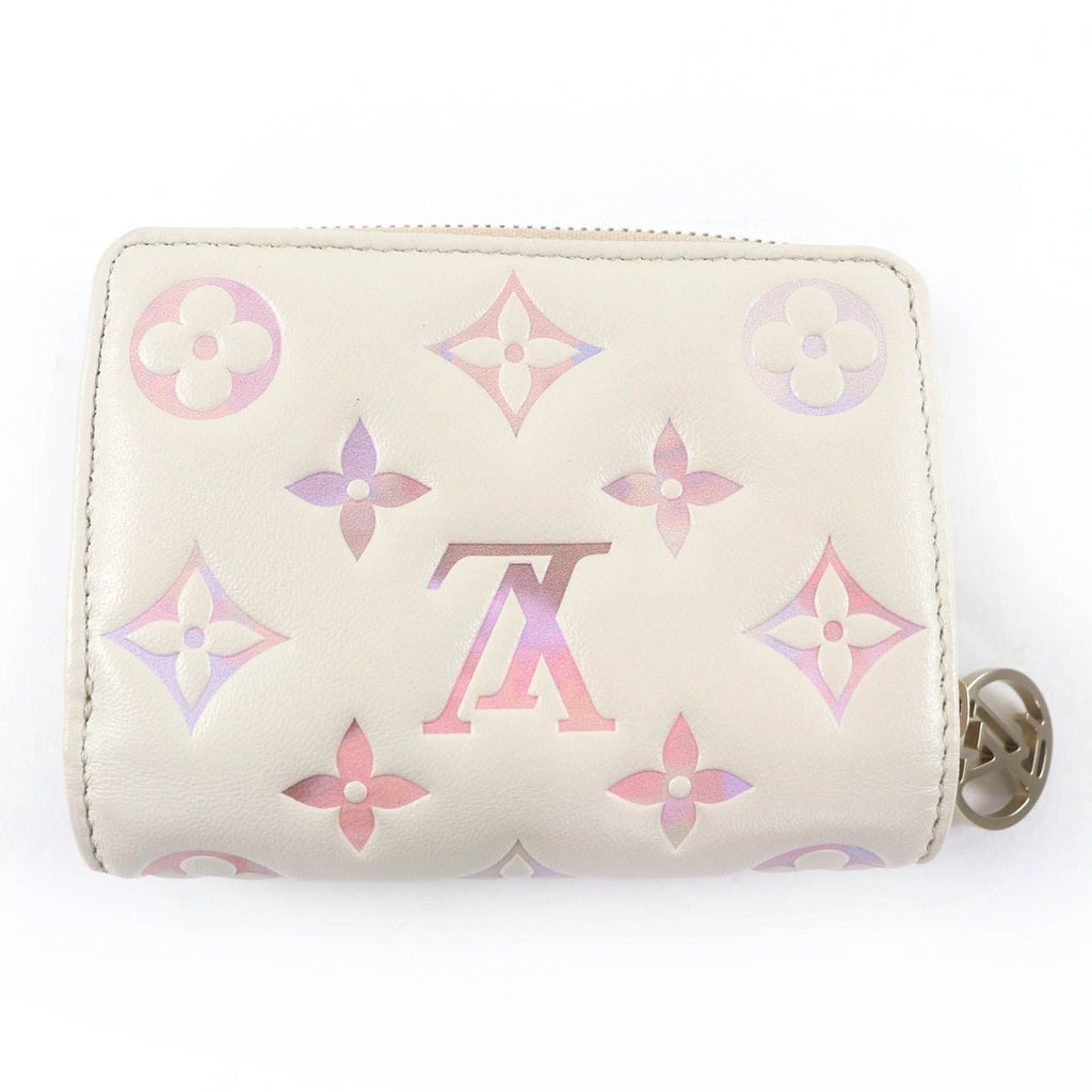Louis Vuitton LV Portefeuille Lamb Leather Dream Beige Monogram — view 3