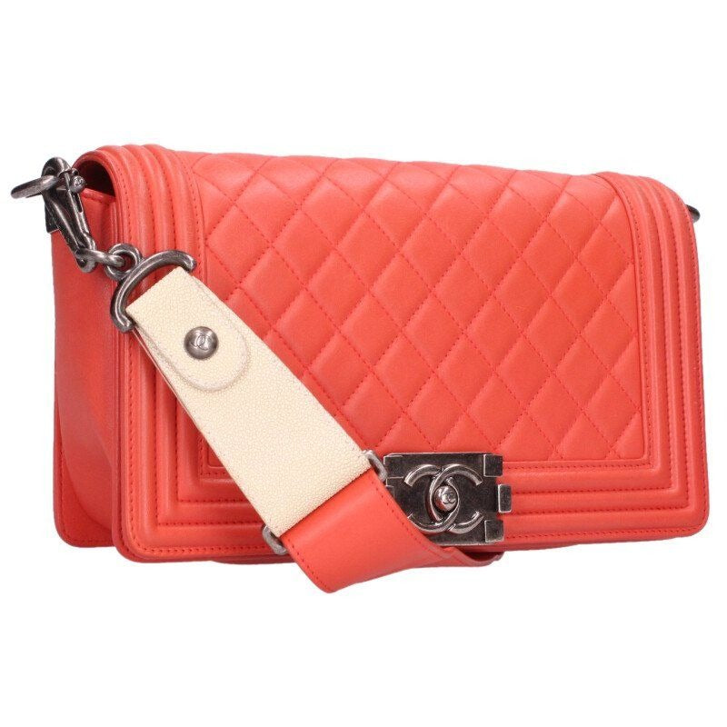 Chanel 25 Lambskin Chain Shoulder Bag