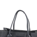 Gucci Denim Leather Tote Shoulder Business Document — view 2