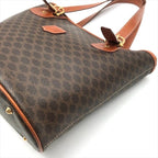 Celine Macadam Tote Brown Leather — view 4
