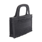Dior Handbag Book Tote Mini Black Canvas — view 2