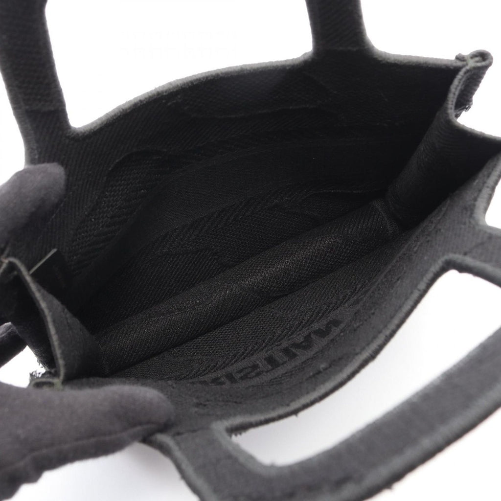 Dior Handbag Book Tote Mini Black Canvas — view 3