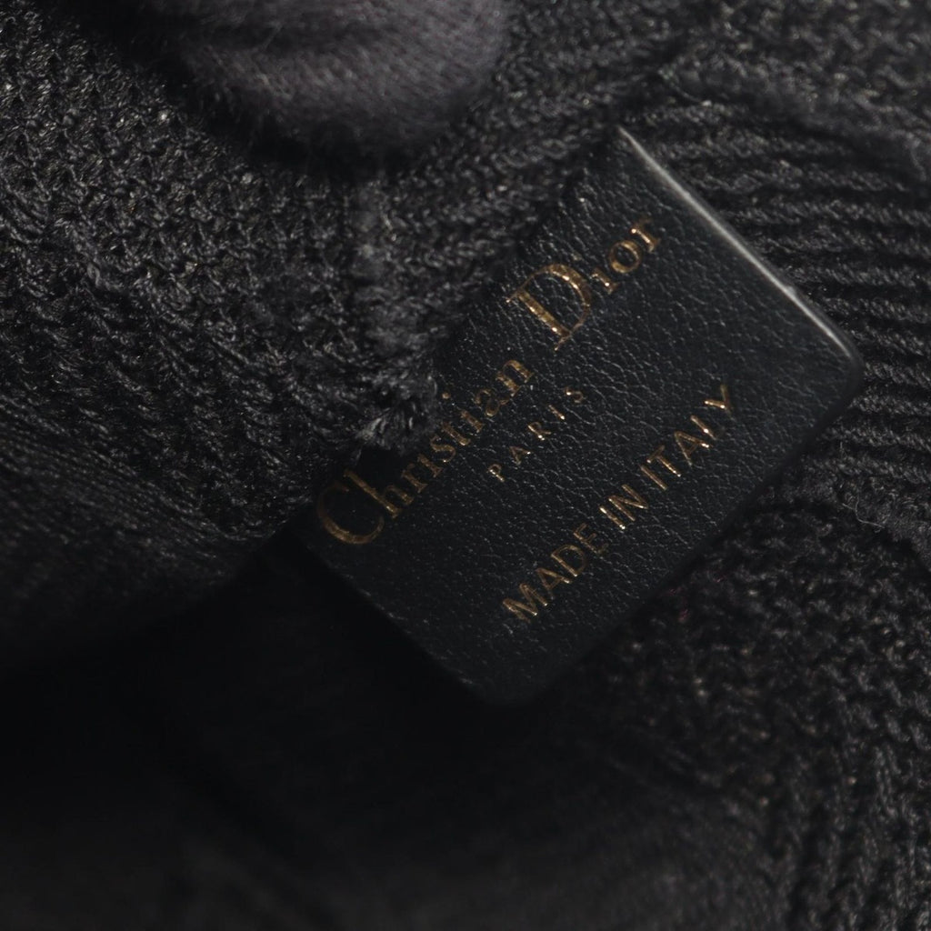 Dior Handbag Book Tote Mini Black Canvas — view 4