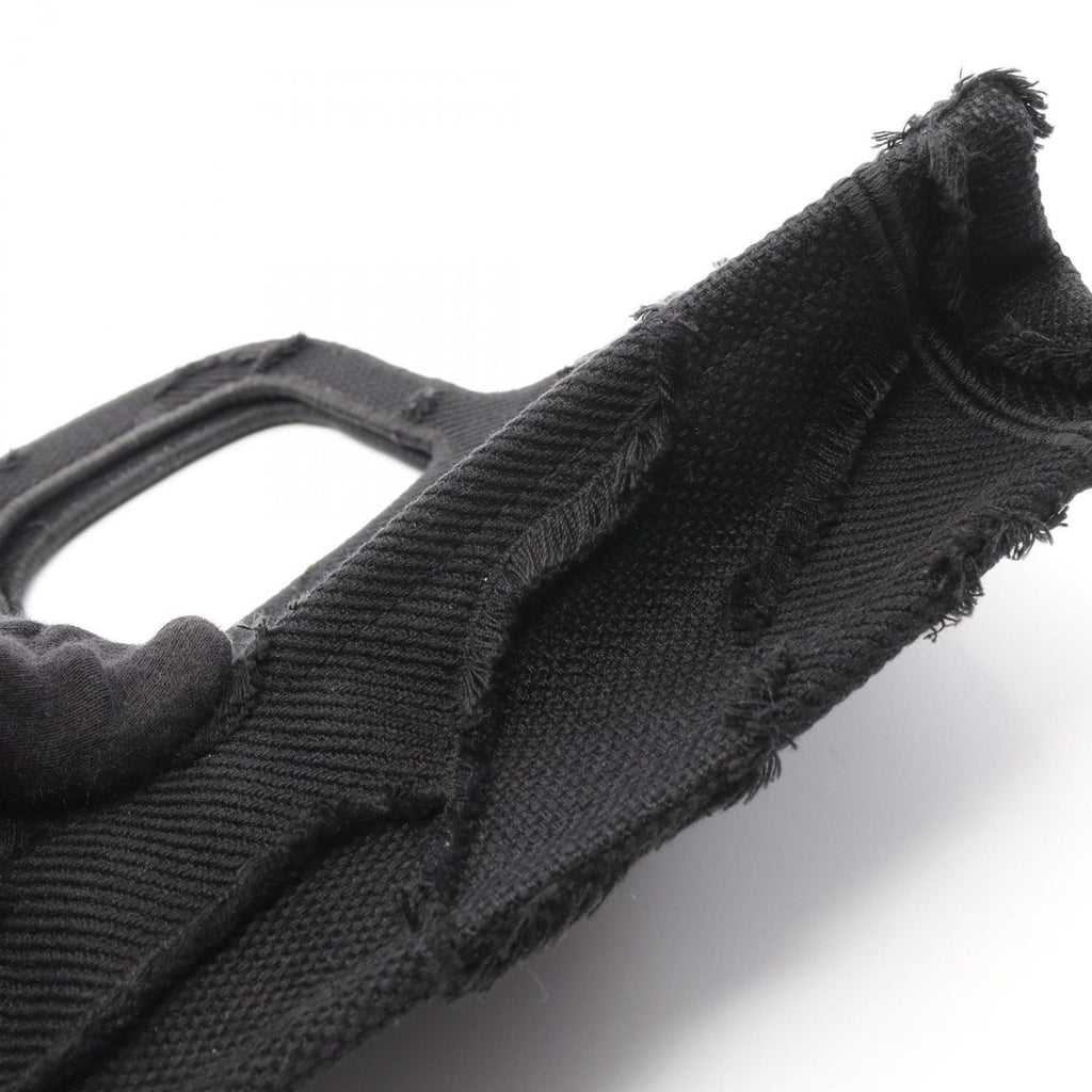 Dior Handbag Book Tote Mini Black Canvas — view 7