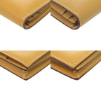 Hermes Bearn Souffle Vota Delacto Paille Gold Hardware Engraved A Long — view 3