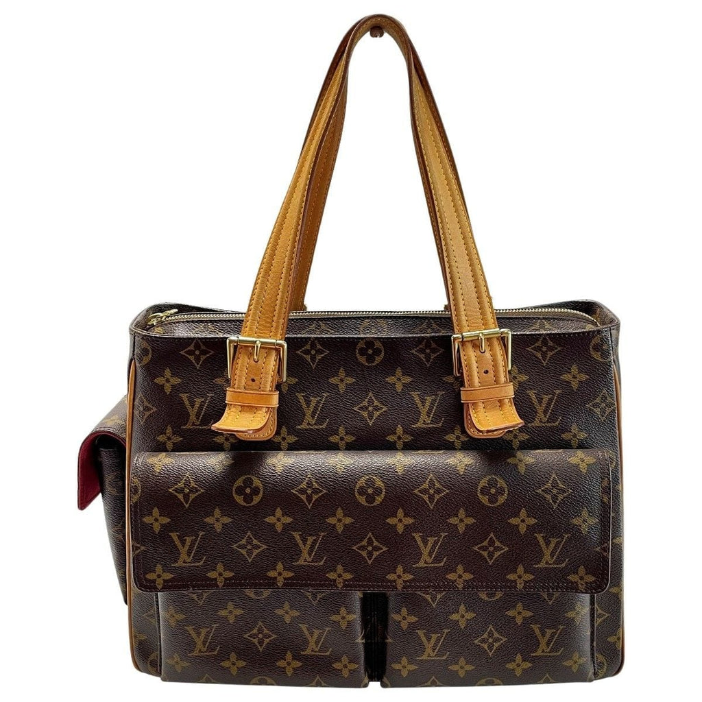 Louis Vuitton Monogram Multiply Cite Handbag Gold Hardware