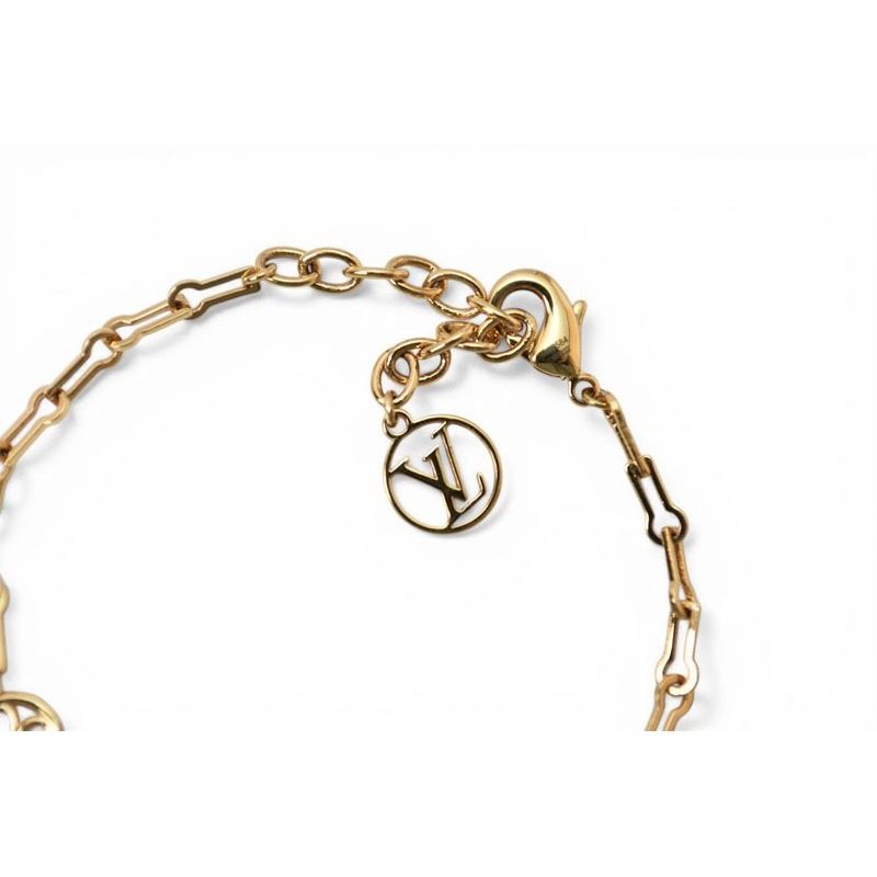 Louis Vuitton Bangle Bracelet Monogram Forever Young Gold — view 2
