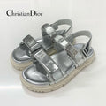 Dior Act Leather Logo Velcro Sandals