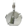 Louis Vuitton Petite Boite Chapeau Epi Shoulder Bag Leather Silver