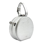Louis Vuitton Petite Boite Chapeau Epi Shoulder Bag Leather Silver — view 2