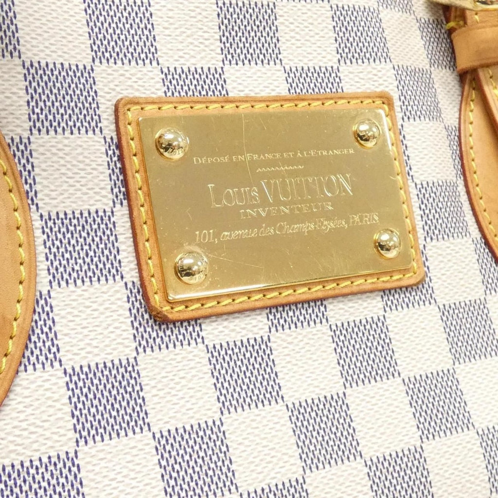 Louis Vuitton Damier Azur Hampstead MM Bag — view 5