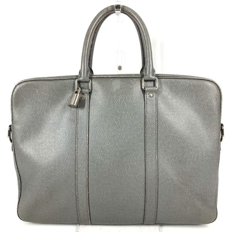 Louis Vuitton Business Bag Porte Documents Voyage PDV Taiga Leather