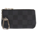 Louis Vuitton Pochette Cles Damier Graphite Black Coin Case 1091